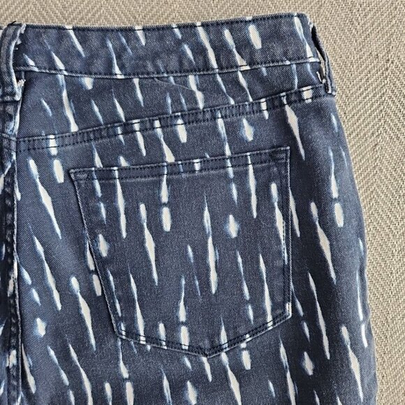 New Directions Jeans Women's 16R Blue Bleach Tie Dyed Skinny Stretch ND314-TDT - Picture 4 of 16